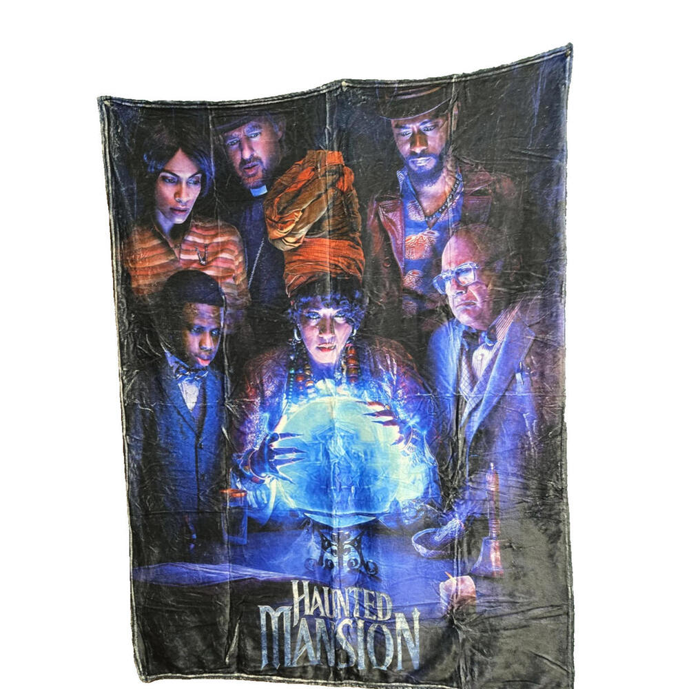 Haunted Mansion Throw Blanket 40x50 Inches based on 2023 movie